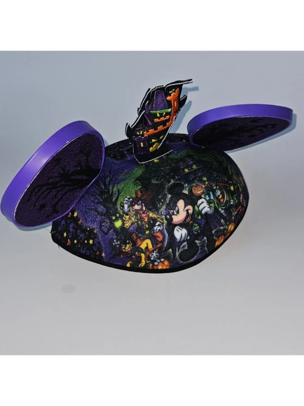 Disney Parks Halloween Haunted Mansion House Vampire Mickey Ears Hat Goofy w/TAG